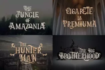 Second alternate image for Arthouse Display Font