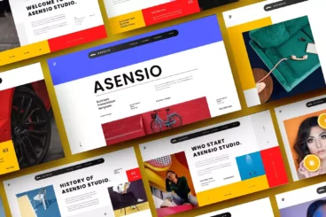 Asensio Pitch Deck Template