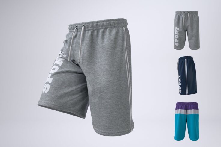 View Information about Athletic Shorts Shorts Mockups