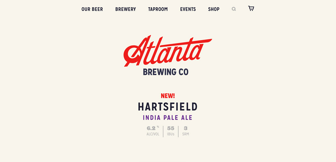 atlantabeer Choosing the Best Logo Fonts: 10 Tips & Examples design tips 