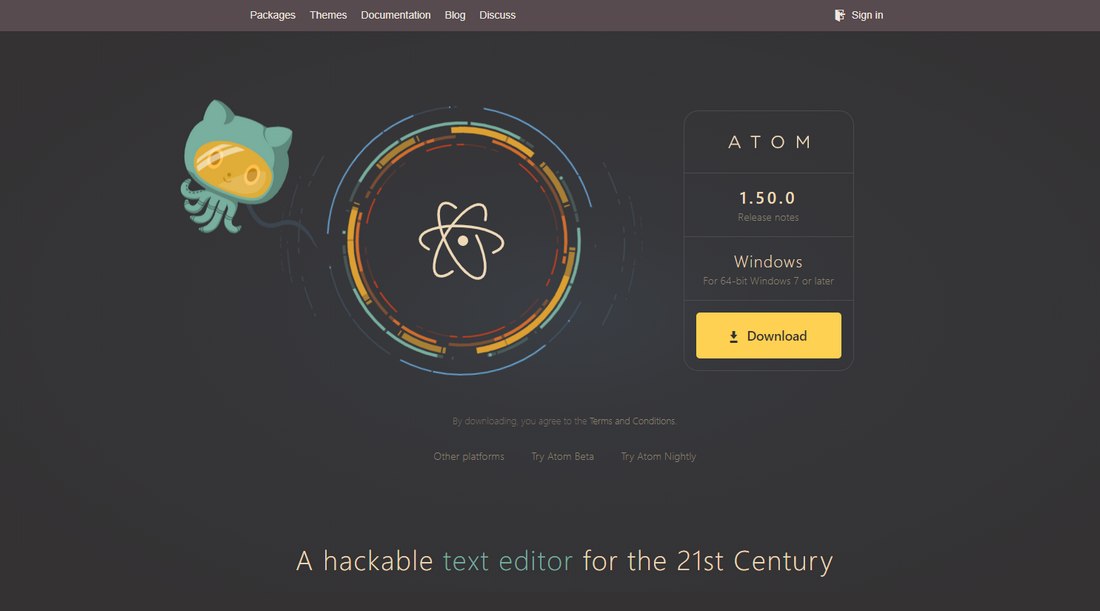 atom code editor for mac