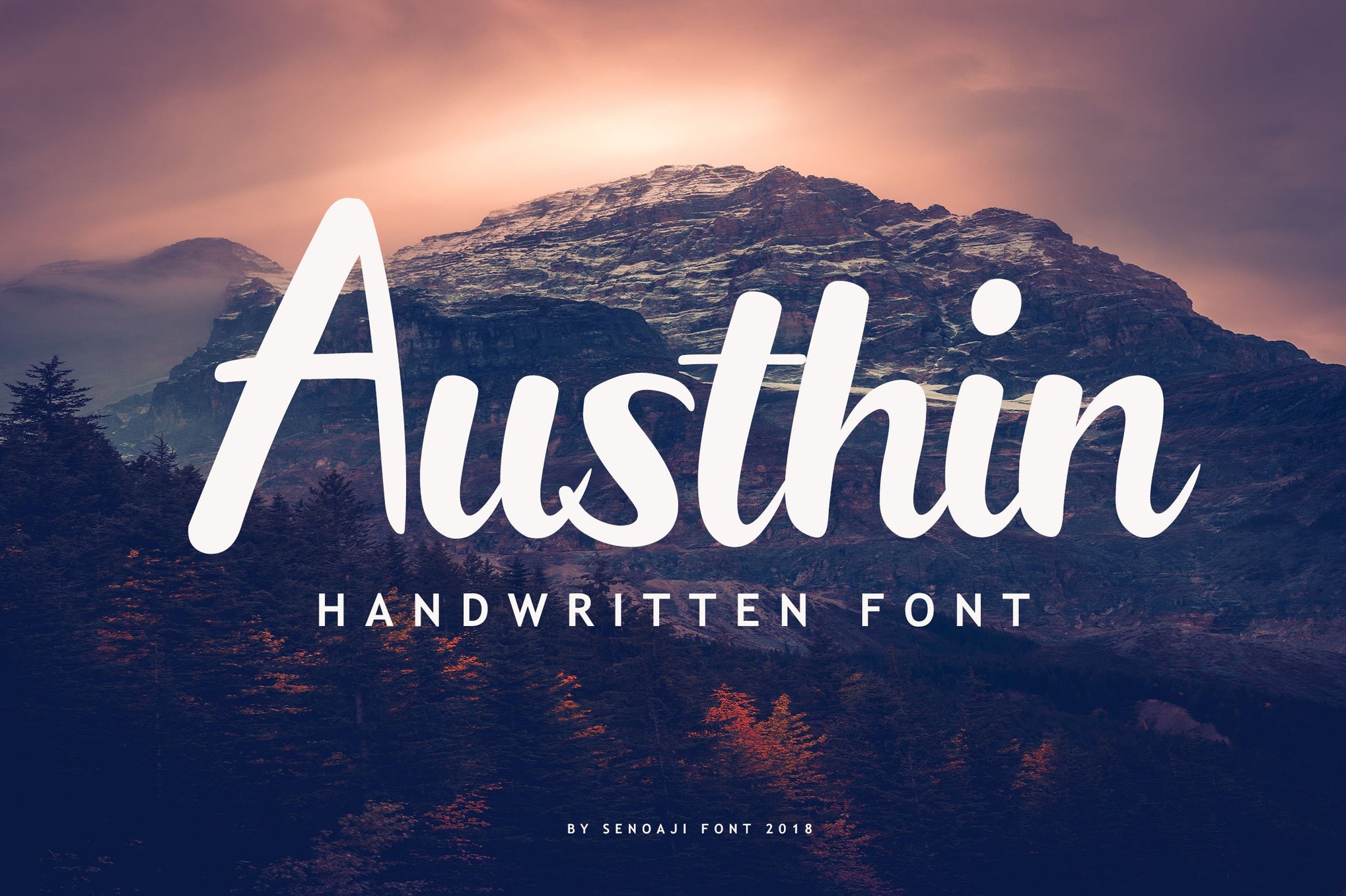 Austhin - Handwritten Australian Font
