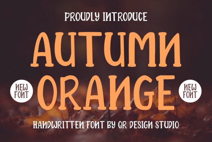 View Information about Autumn Orange Font