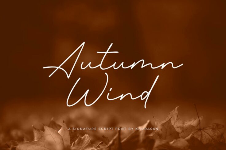 View Information about Autumn Wind Font