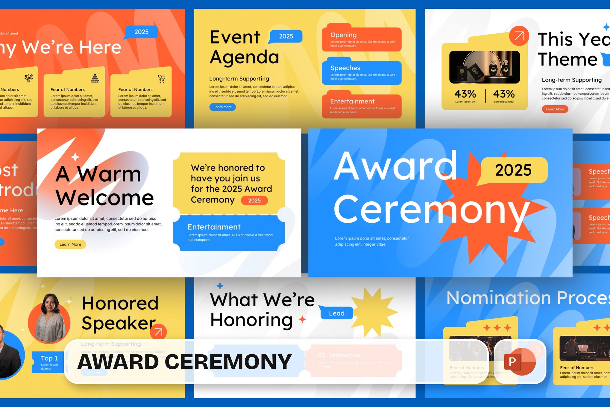 Award Ceremony Animated PowerPoint Template