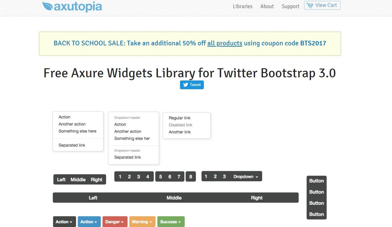 Widget library