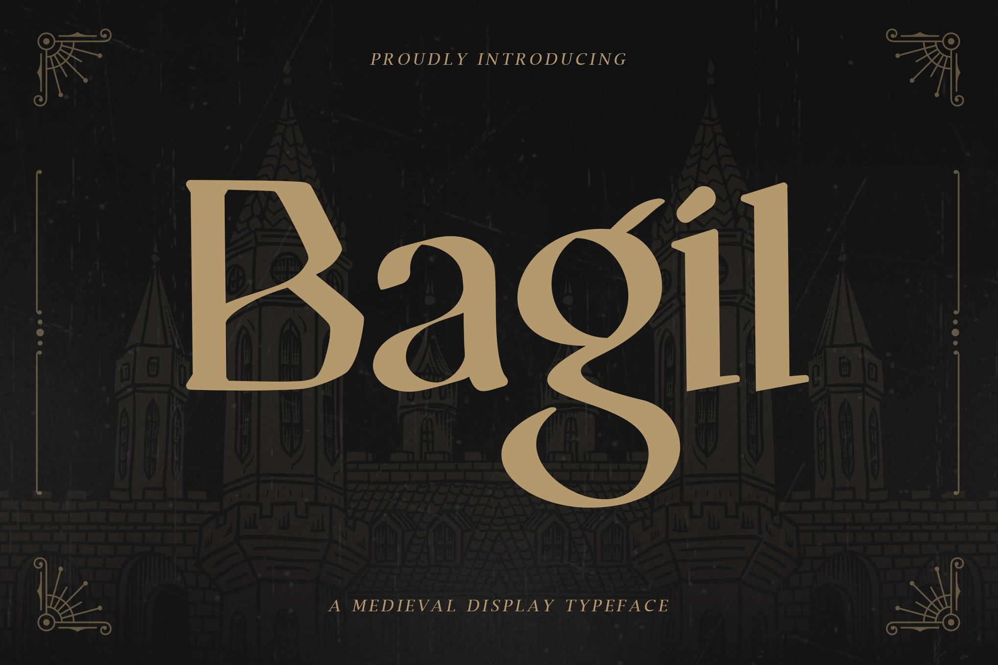 Bagil - Medieval Renaissance Font