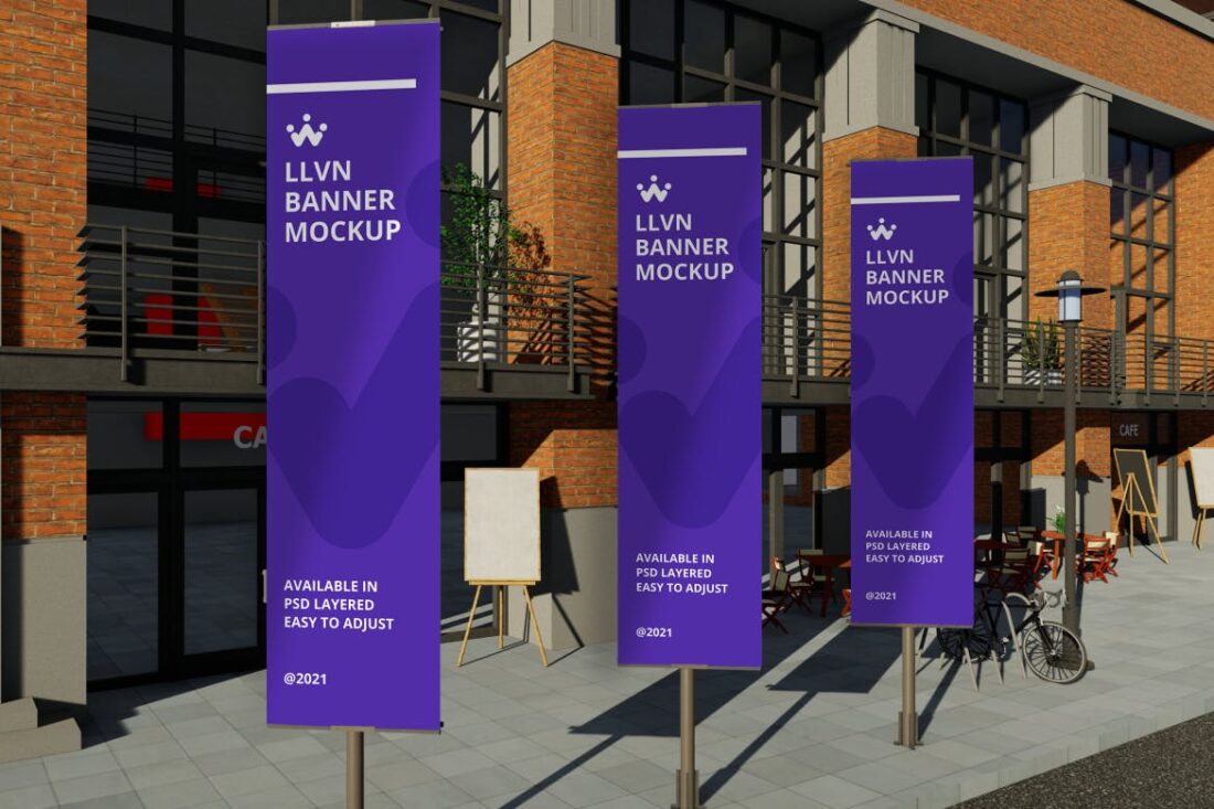 Banner Ad Mockup Template | Design Shack