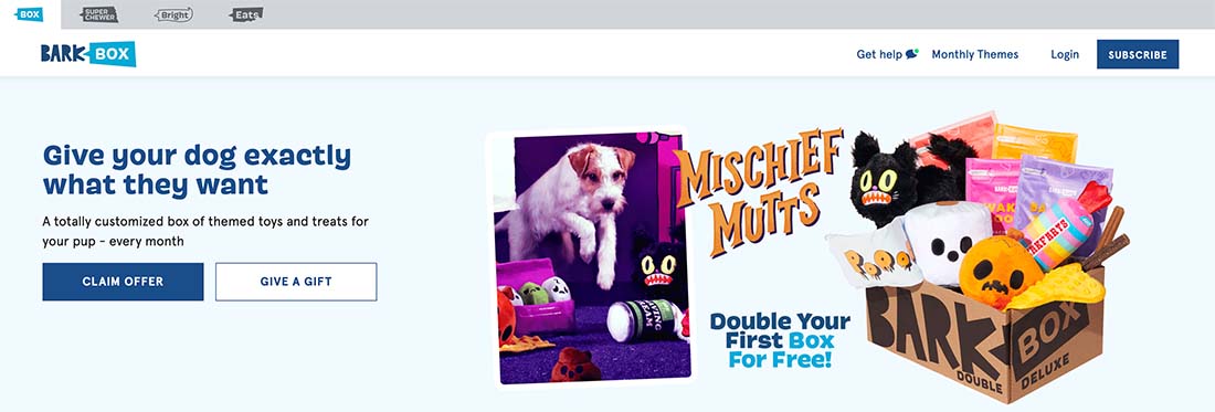 barkbox 7 Ways Your UX Needs to Extend Beyond Your Website (And How to Do It) design tips 