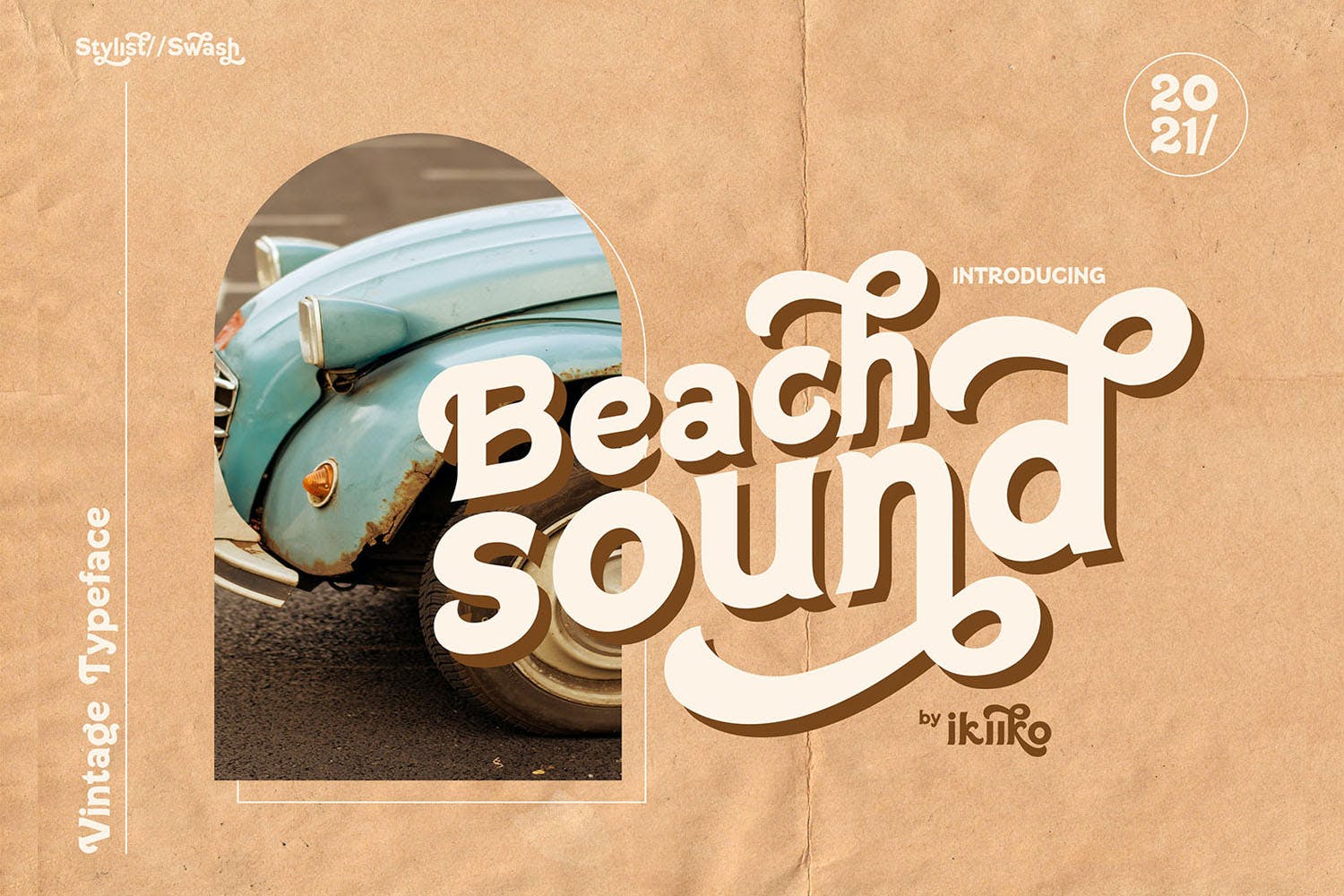 Beach Sound - Summertime Font
