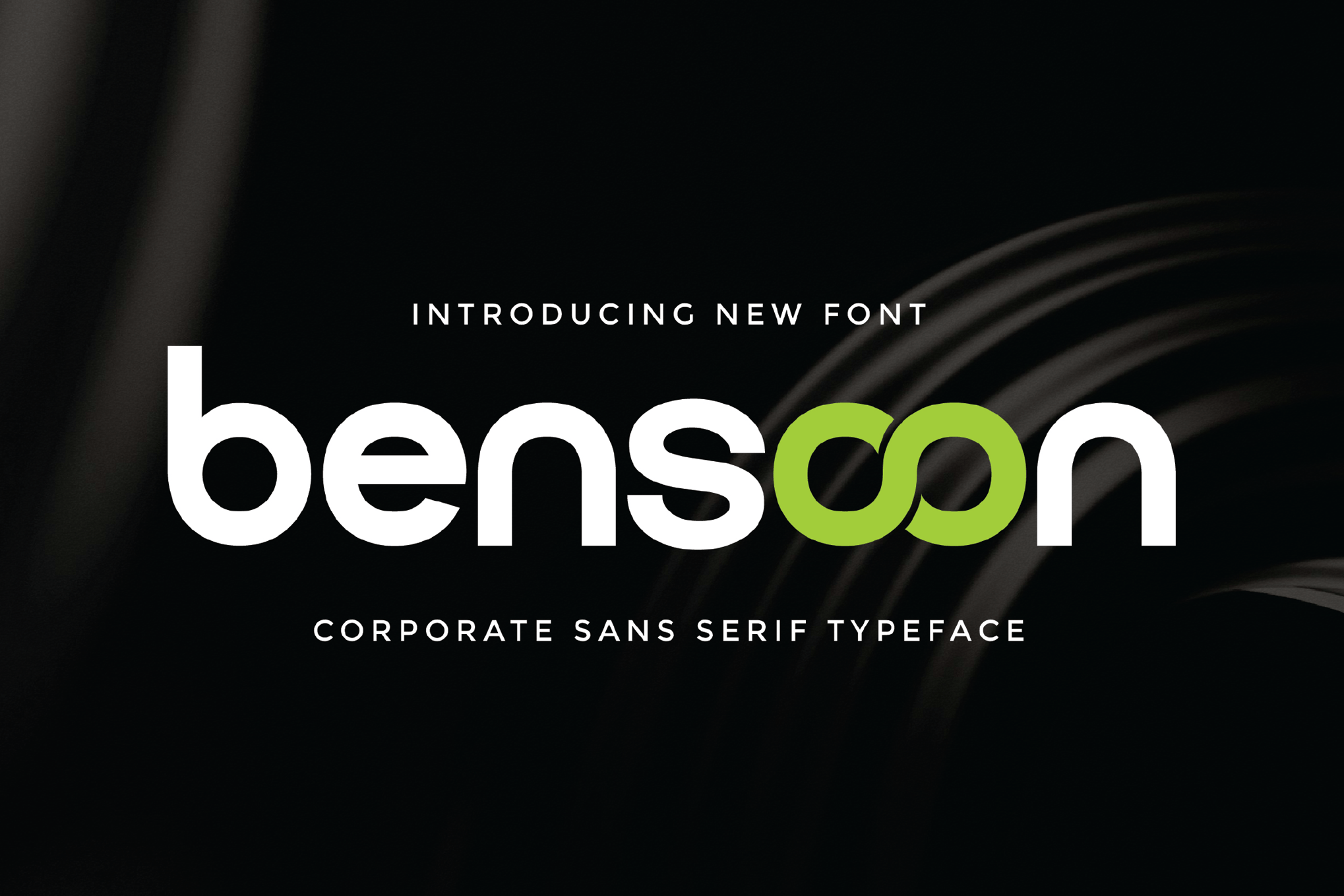 Bensoon - Corporate Real Estate Font