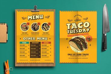 60+ Best Food & Drink Menu Templates 2024