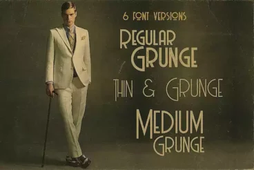 First alternate image for Billionaire Art Deco Display Font