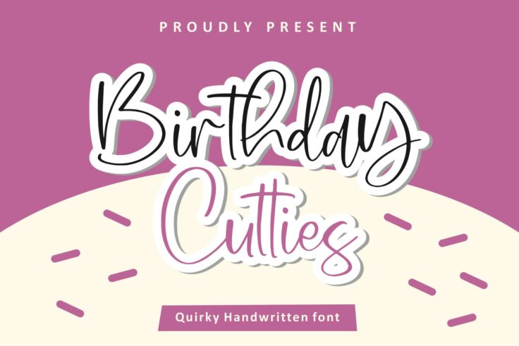 View Information about Birthday Cutties Font