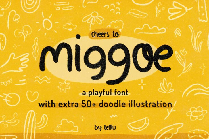 View Information about Birthday Font With Doodles