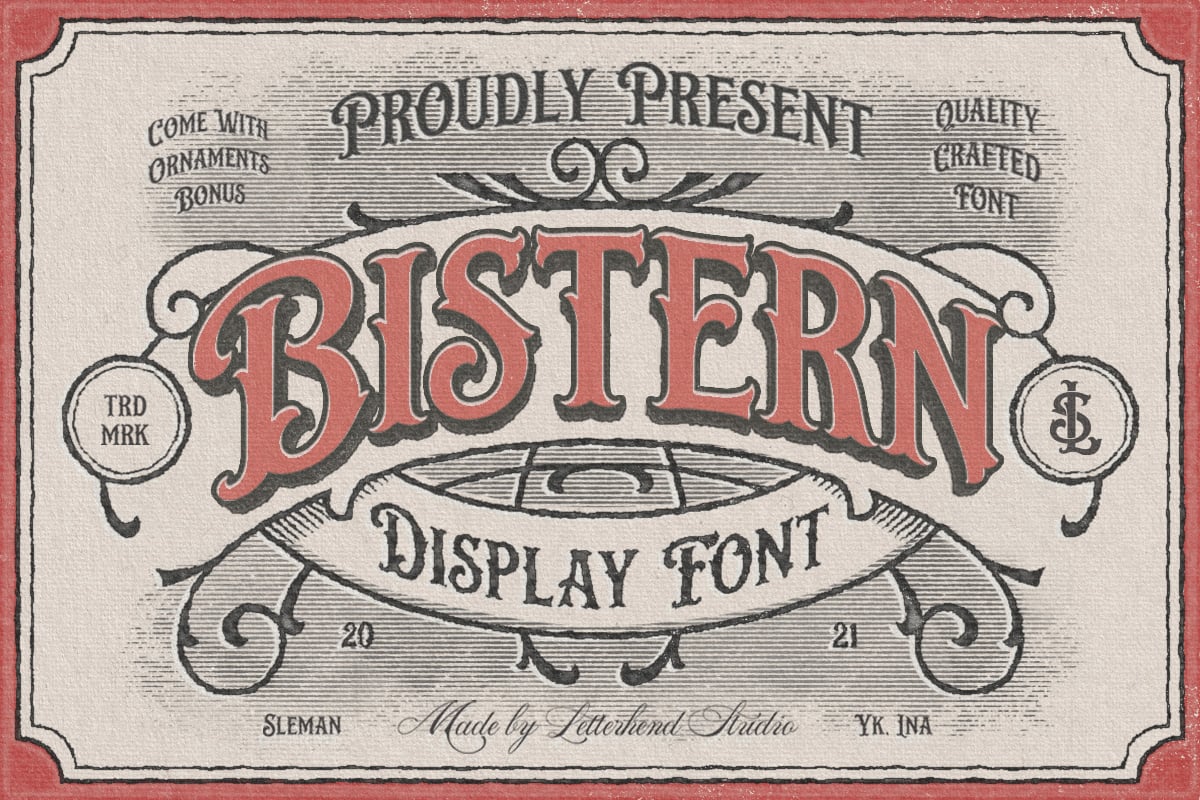 Bistern - Classic British Font