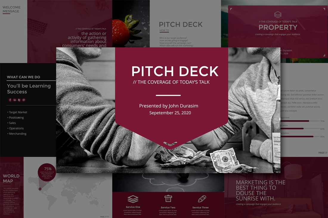 biz-deck What Is a Pitch Deck? (And How to Make One) design tips 