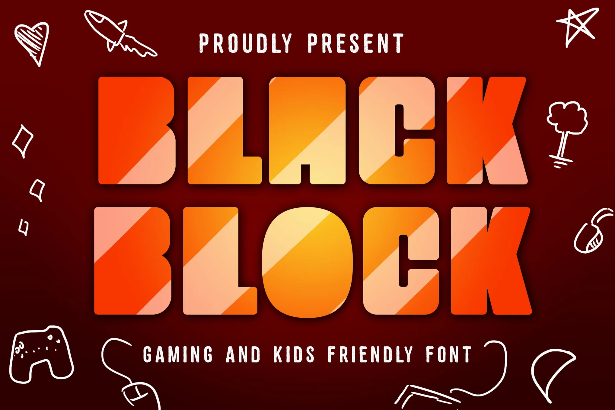 Black Block - Gaming Font