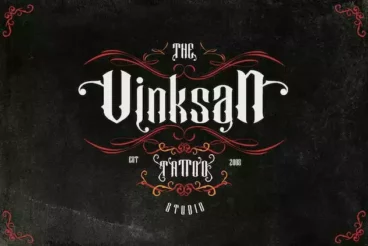 Second alternate image for Black Cameo Font