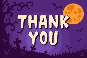 Second alternate image for Black Night Horror Comic Font