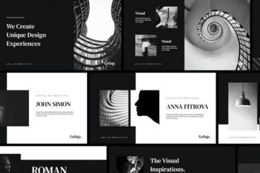 25+ Best Black & White PowerPoint Presentations