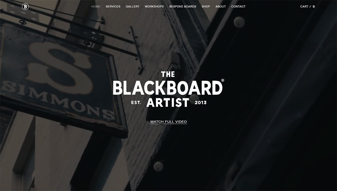 blackboard-art 30+ Inspiring Personal Portfolio Websites in 2021 design tips 