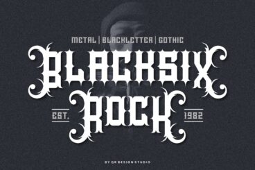 Blacksix Rock Font