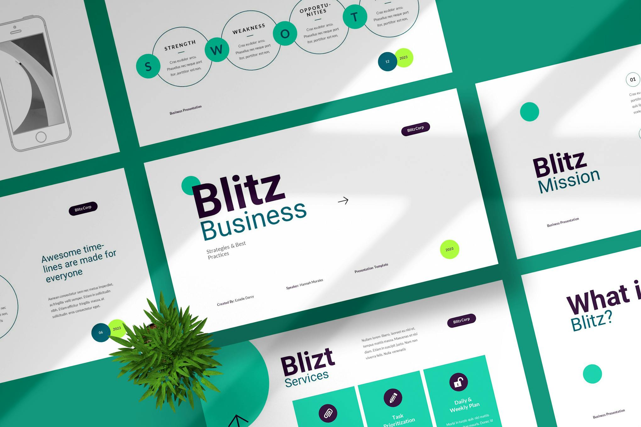 Blitz - Business Keynote Template