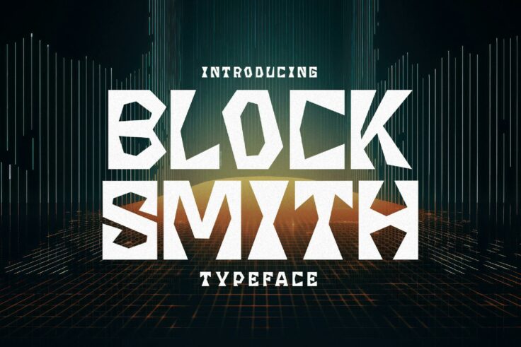 View Information about Blocksmith Construction Font