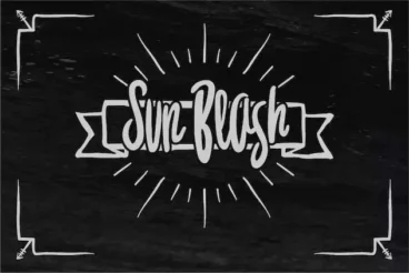 Second alternate image for Blowing Handmade Decorative Font