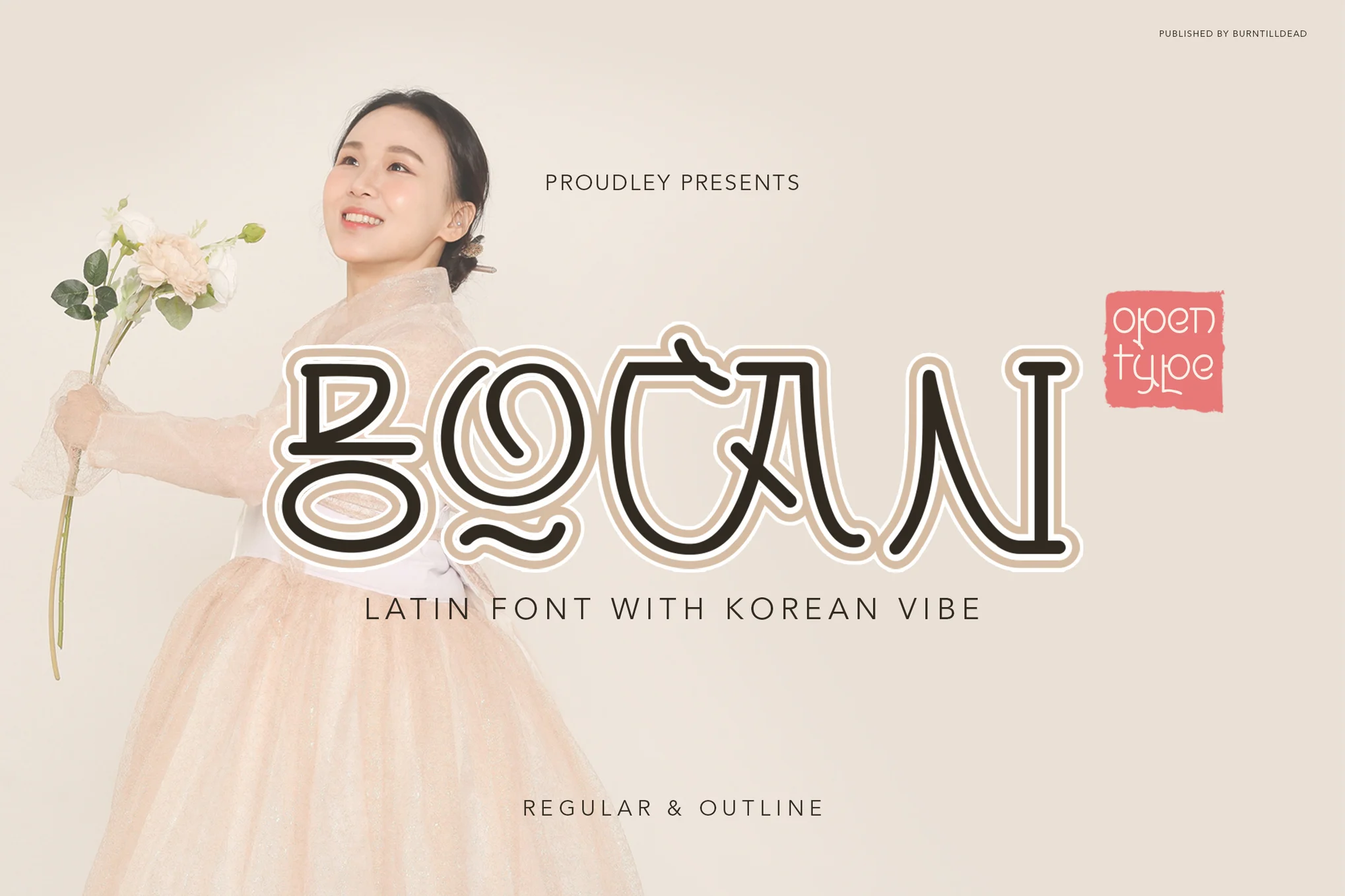 Bocan - Korean Calligraphy Font