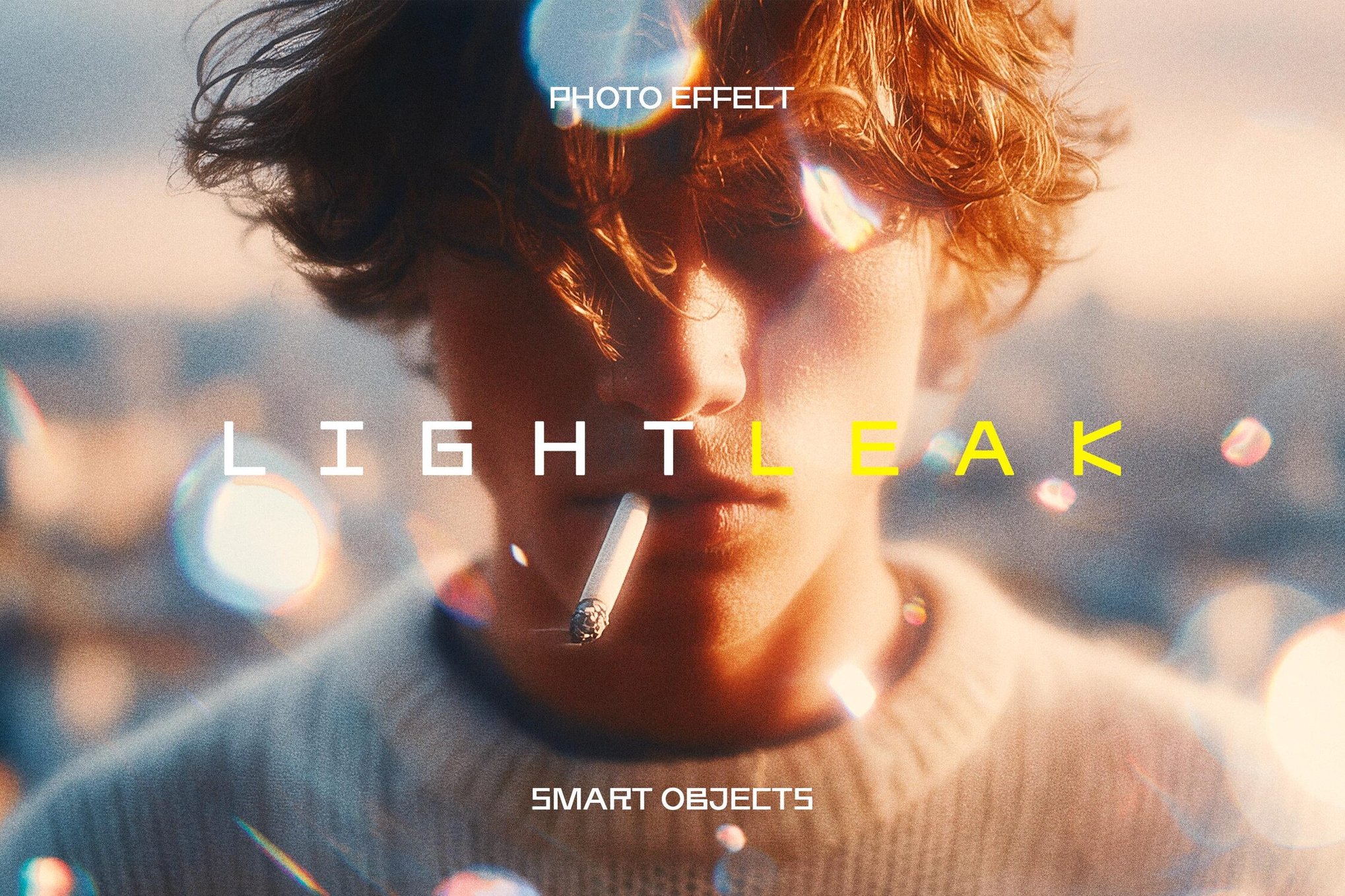 Bokeh Light Leaks Photoshop Effect