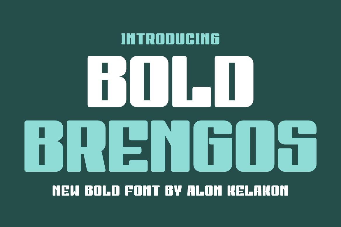 Bold Brengos - Playful Brazilian Font
