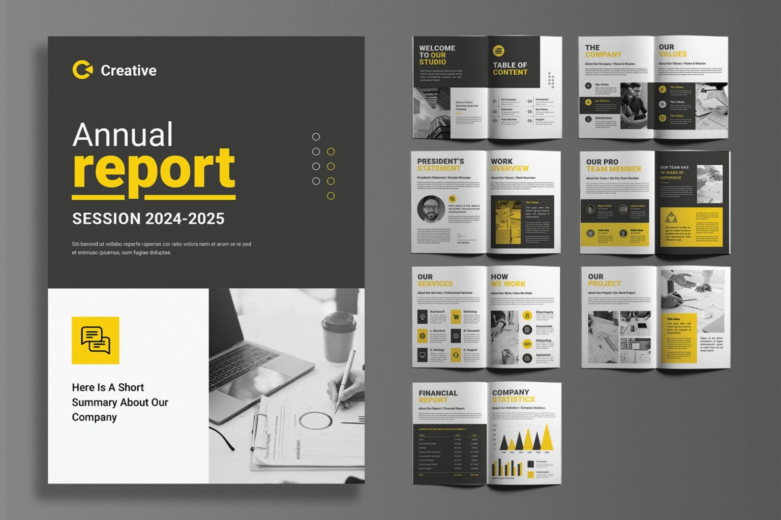 40  Best Professional Business Report Templates (Word PPT InDesign