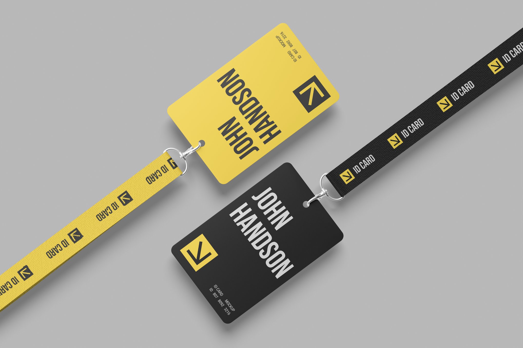 Bold ID Card Mockup
