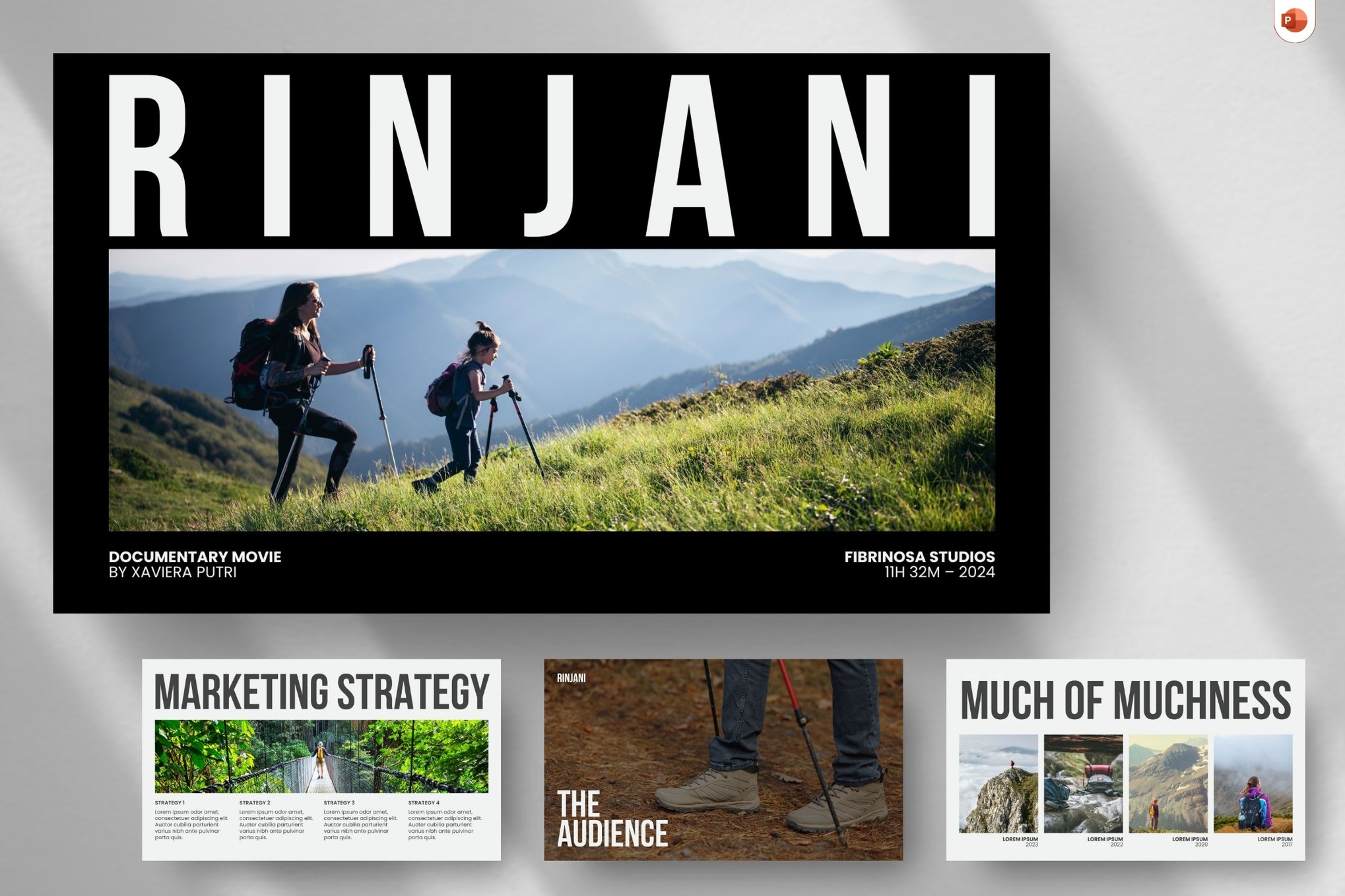 Bold Modern Keynote Pitch Deck Template