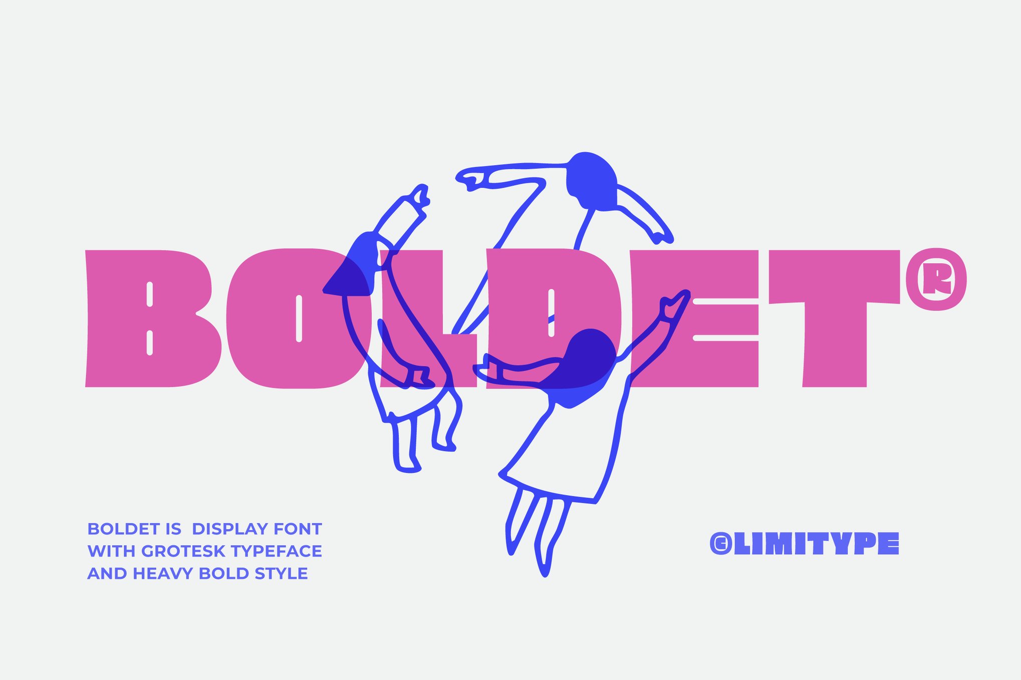 Boldet - Creative Thick Font