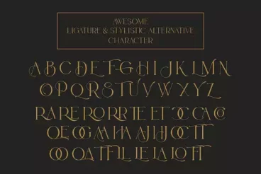 First alternate image for Bolin Gerii Luxury Serif Font