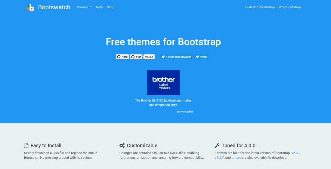 bootswatch 20+ Awesome Resources for Bootstrap Lovers design tips 