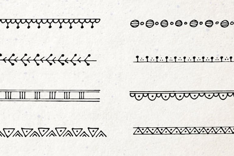 border lines design