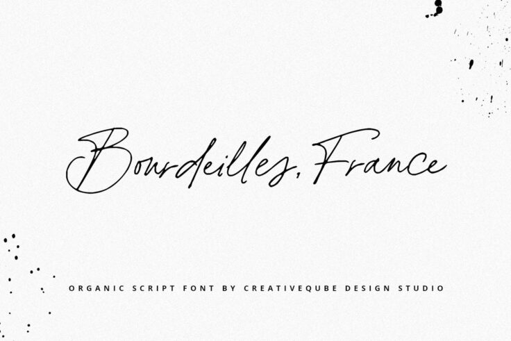 View Information about Bourdeilles France Font