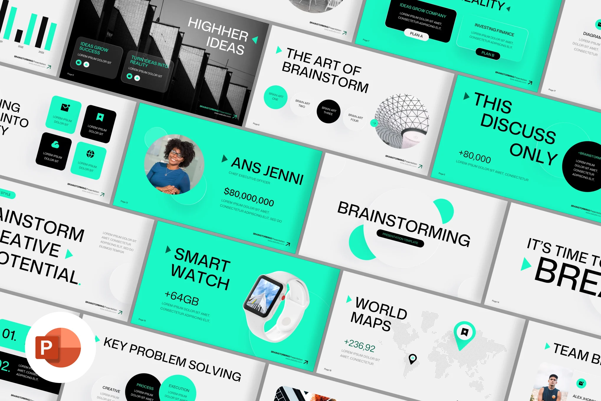 Brainstorming Animated PowerPoint Template