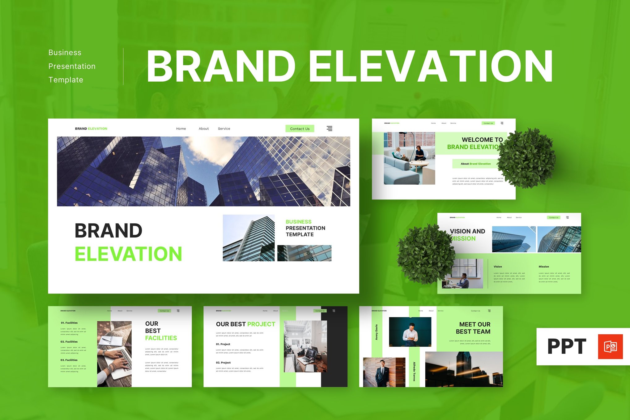 Brand Elevation - Business PowerPoint Presentation