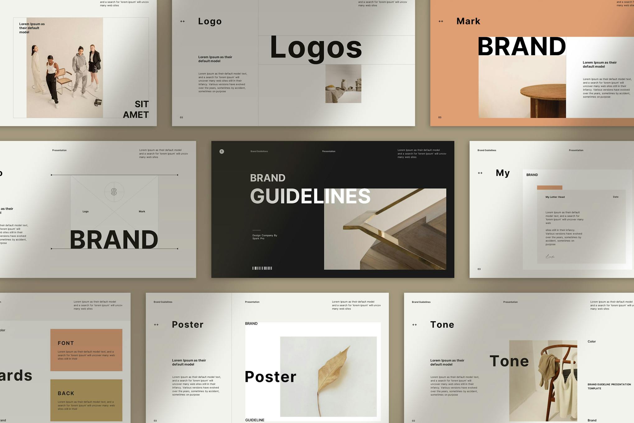 Brand Guideline Presentation Template