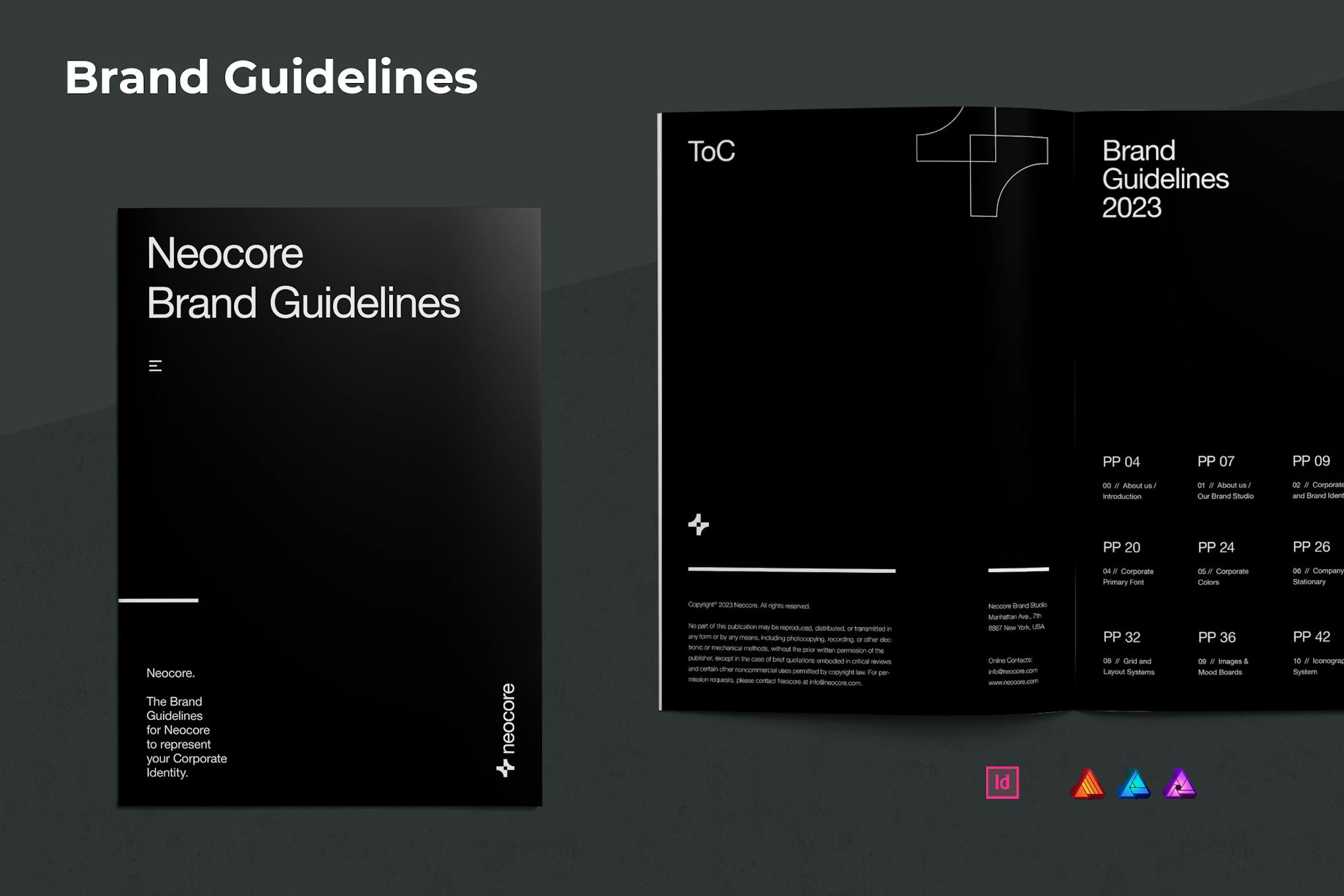 Brand Guidelines Affiniity Designer Template