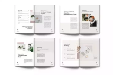 Second alternate image for Brand Guidelines Word Business Template