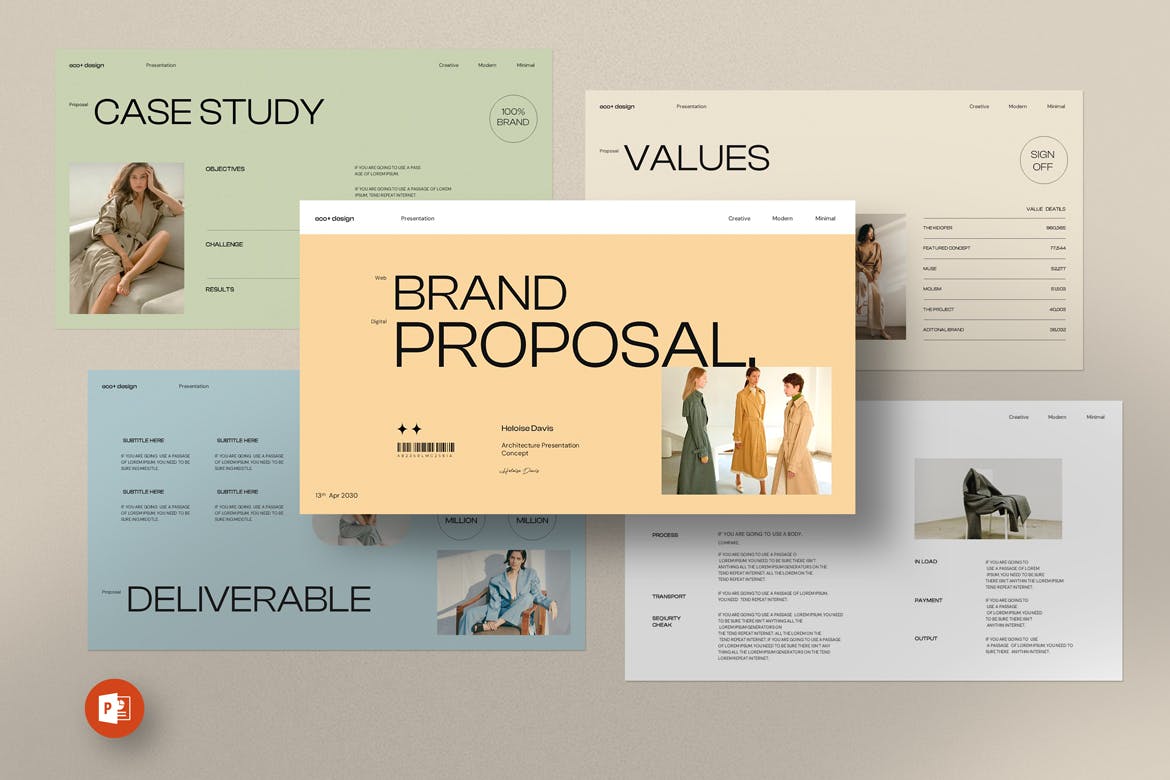 Brand Proposal Presentation Template