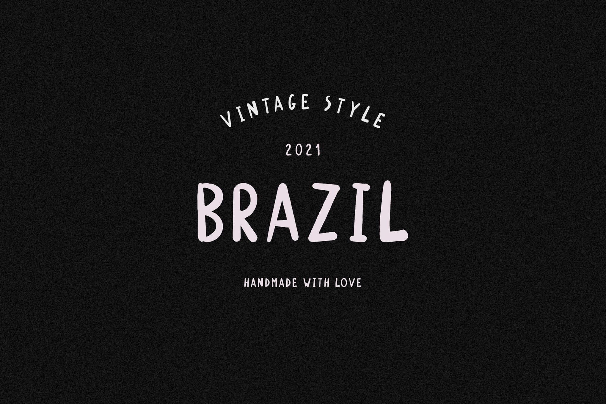 Brazil - Handwritten Brazilian Font