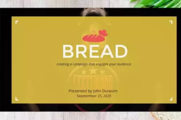 First alternate image for BREAD PowerPoint Template