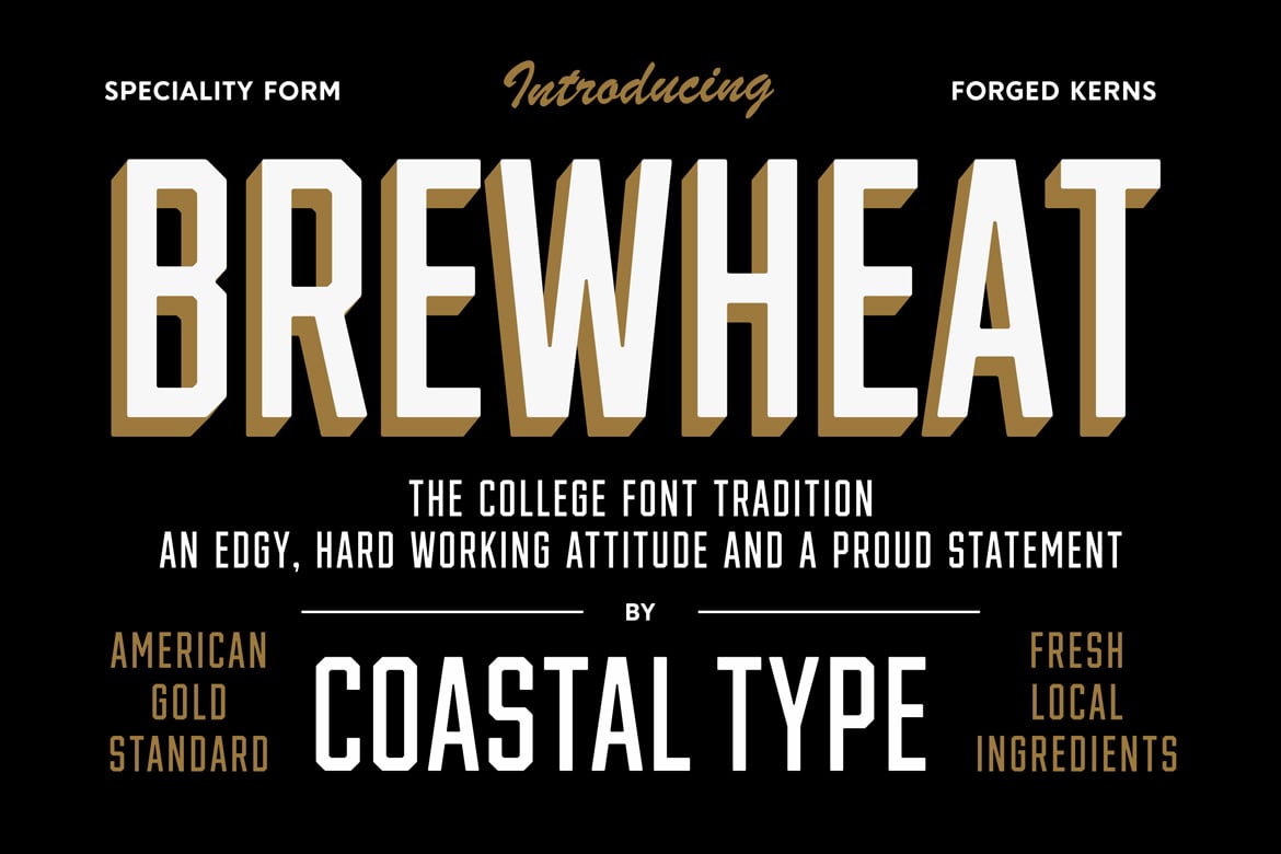 Brewheat - Traditional British Font